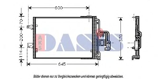 Imagine Condensator, climatizare AKS DASIS 152028N