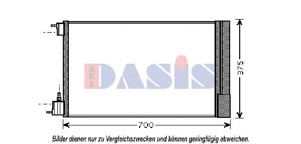 Imagine Condensator, climatizare AKS DASIS 152039N