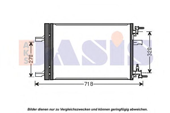 Imagine Condensator, climatizare AKS DASIS 152042N