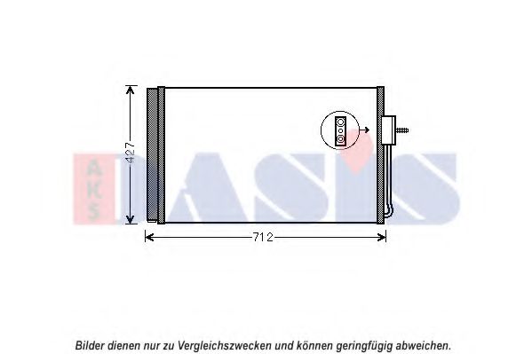 Imagine Condensator, climatizare AKS DASIS 152047N