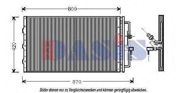 Imagine Condensator, climatizare AKS DASIS 152720N