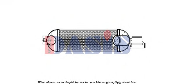 Imagine Intercooler, compresor AKS DASIS 157023N