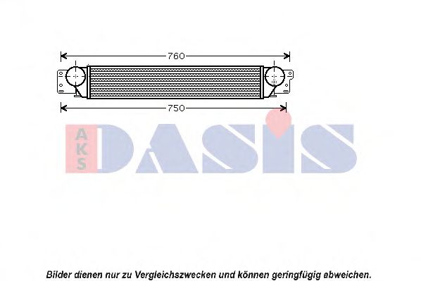 Imagine Intercooler, compresor AKS DASIS 157026N