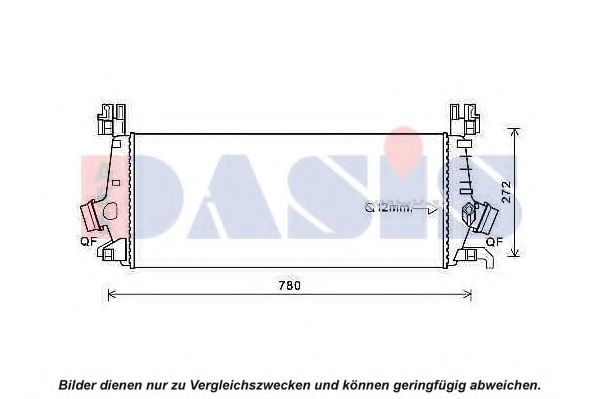 Imagine Intercooler, compresor AKS DASIS 157049N