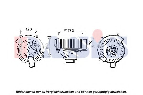 Imagine Ventilator, habitaclu AKS DASIS 158013N