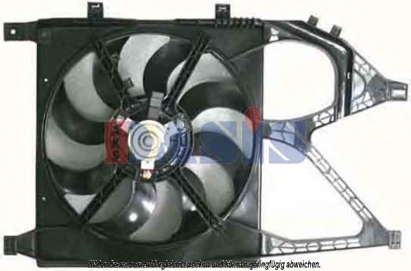 Imagine Ventilator, radiator AKS DASIS 158051N