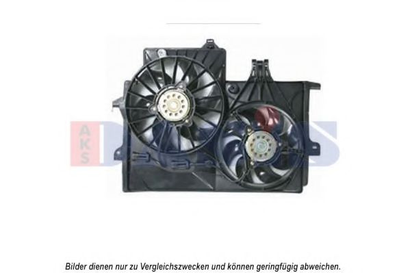 Imagine Ventilator, radiator AKS DASIS 158052N