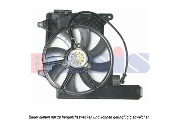 Imagine Ventilator, radiator AKS DASIS 158095N