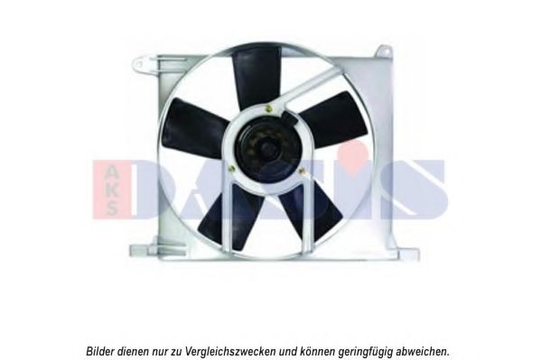 Imagine Ventilator, radiator AKS DASIS 158300N