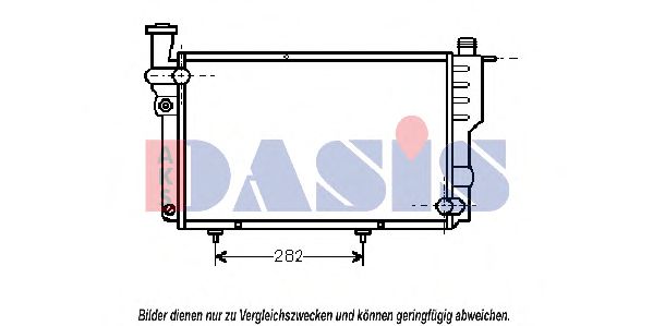 Imagine Radiator, racire motor AKS DASIS 160930N