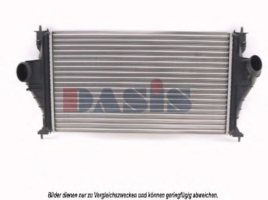 Imagine Intercooler, compresor AKS DASIS 167010N