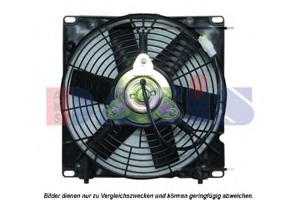 Ventilator, radiator AKS DASIS 168028N