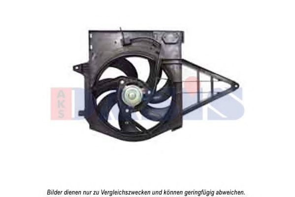 Imagine Ventilator, radiator AKS DASIS 168056N