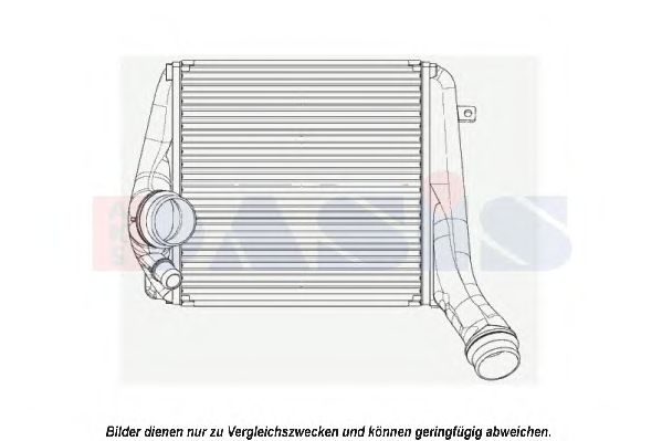 Imagine Intercooler, compresor AKS DASIS 177005N