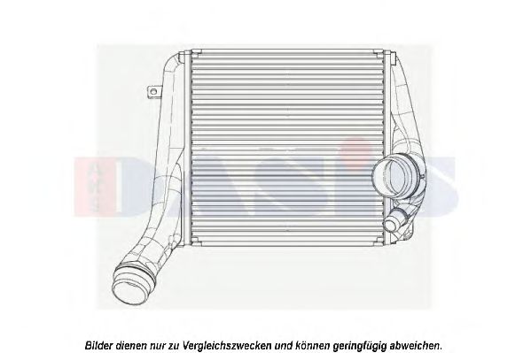 Imagine Intercooler, compresor AKS DASIS 177006N