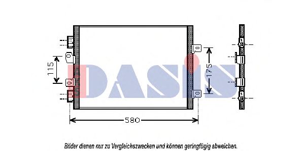 Imagine Condensator, climatizare AKS DASIS 180049N