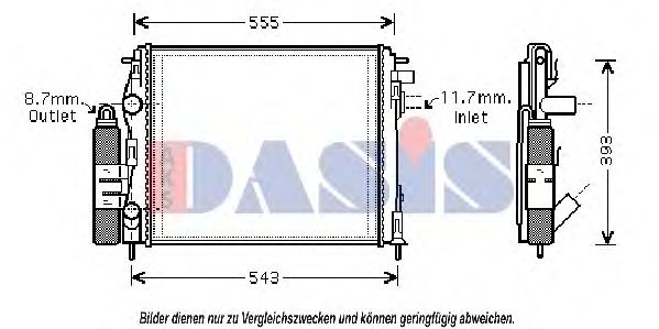 Imagine Modul racire AKS DASIS 180055N