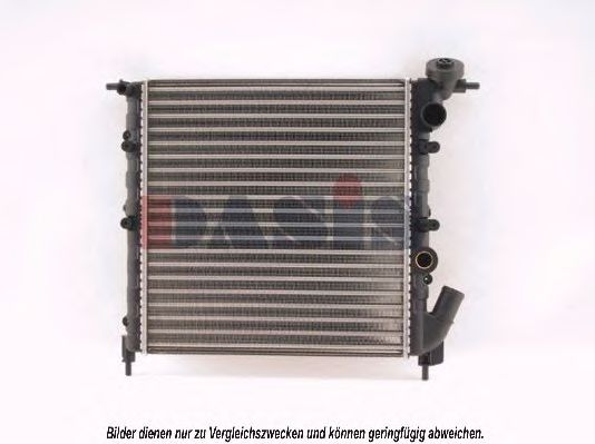 Imagine Radiator, racire motor AKS DASIS 180670N