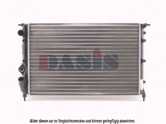 Imagine Radiator, racire motor AKS DASIS 181040N