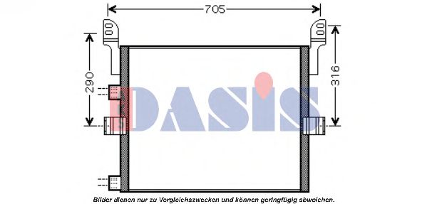 Imagine Condensator, climatizare AKS DASIS 182028N