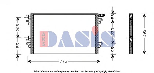 Imagine Condensator, climatizare AKS DASIS 182031N