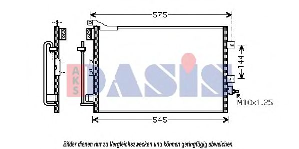 Imagine Condensator, climatizare AKS DASIS 182035N