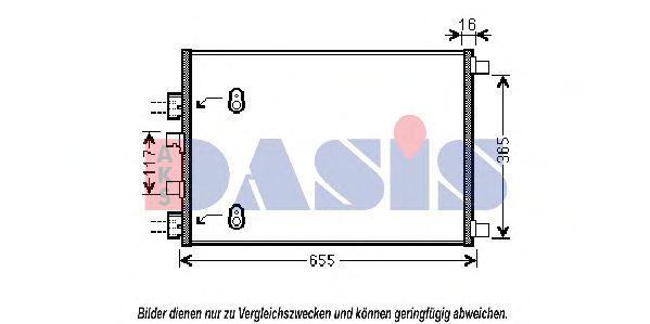 Imagine Condensator, climatizare AKS DASIS 182037N