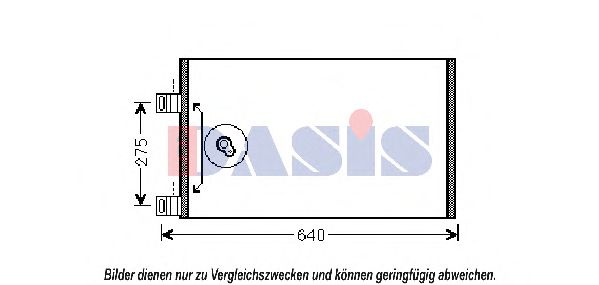 Imagine Condensator, climatizare AKS DASIS 182041N