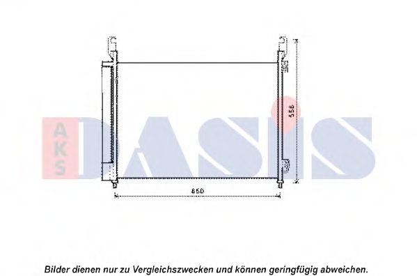 Imagine Condensator, climatizare AKS DASIS 182047N