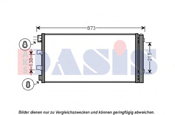 Imagine Condensator, climatizare AKS DASIS 182048N