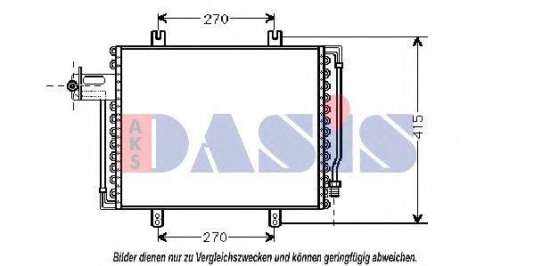 Imagine Condensator, climatizare AKS DASIS 182050N