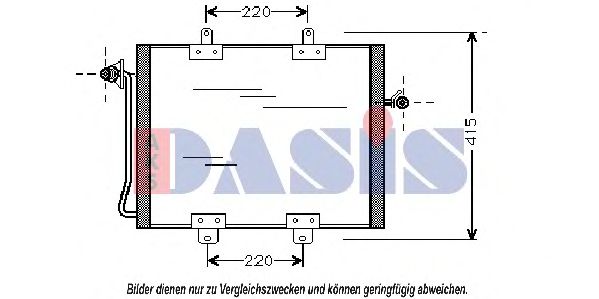 Imagine Condensator, climatizare AKS DASIS 182210N