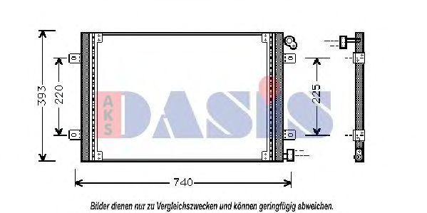 Imagine Condensator, climatizare AKS DASIS 182430N