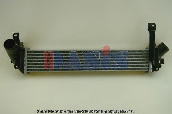 Imagine Intercooler, compresor AKS DASIS 187011N