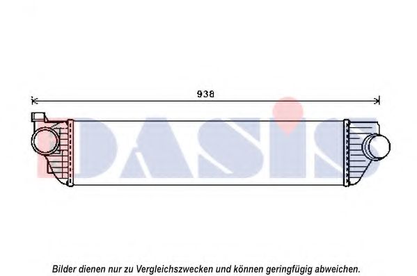 Imagine Intercooler, compresor AKS DASIS 187033N