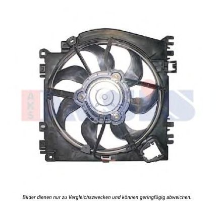 Imagine Ventilator, radiator AKS DASIS 188045N