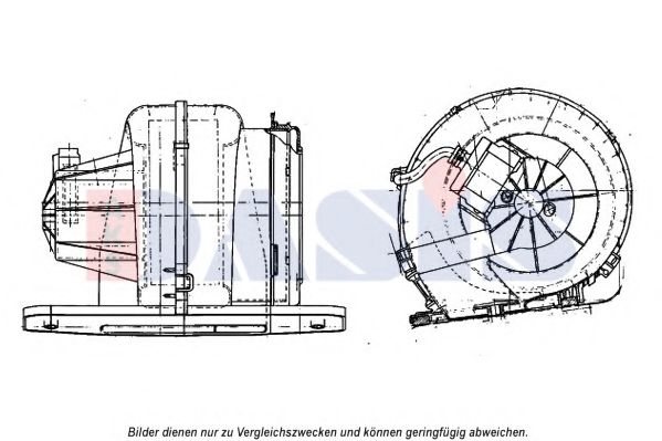 Imagine Ventilator, habitaclu AKS DASIS 188067N