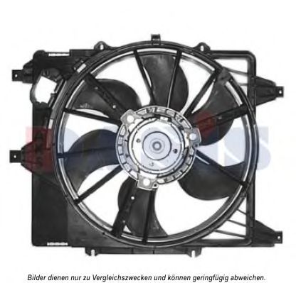 Imagine Ventilator, radiator AKS DASIS 188210N