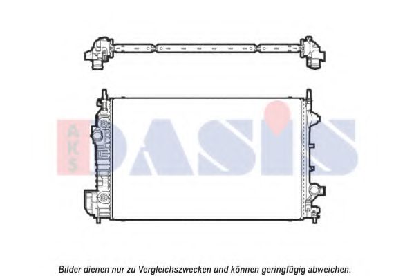 Imagine Radiator, racire motor AKS DASIS 190015N