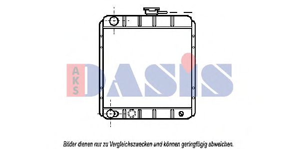 Imagine Radiator, racire motor AKS DASIS 200100N