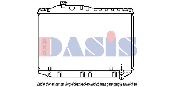 Imagine Radiator, racire motor AKS DASIS 210052N