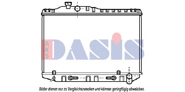 Imagine Radiator, racire motor AKS DASIS 210063N