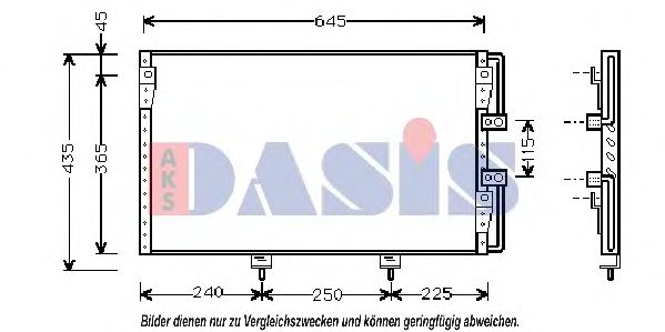 Imagine Condensator, climatizare AKS DASIS 210065N