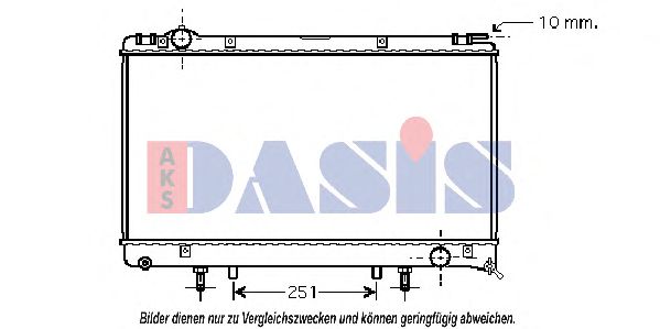 Imagine Radiator, racire motor AKS DASIS 210109N