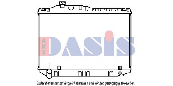 Imagine Radiator, racire motor AKS DASIS 210180N