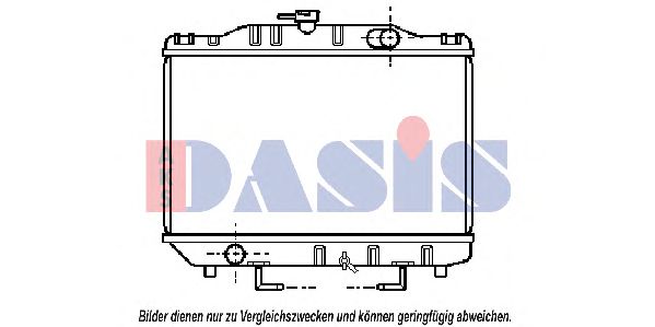 Imagine Radiator, racire motor AKS DASIS 210200N