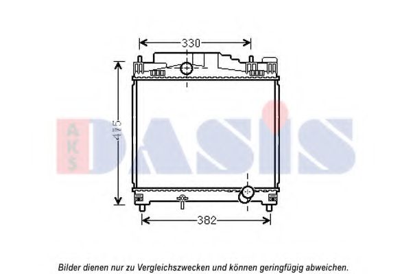 Imagine Radiator, racire motor AKS DASIS 210251N