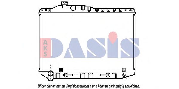 Imagine Radiator, racire motor AKS DASIS 210770N