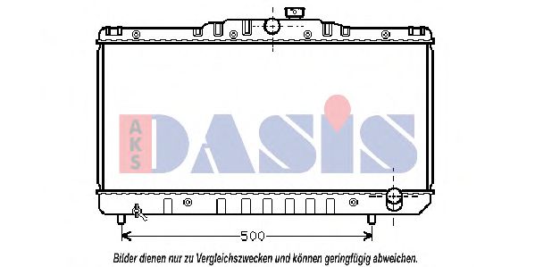 Imagine Radiator, racire motor AKS DASIS 211030N