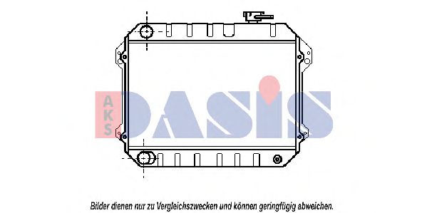 Imagine Radiator, racire motor AKS DASIS 211790N